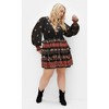 Women's Plus Size Hudson Mini Dress - black | CITY CHIC - image 2 of 4