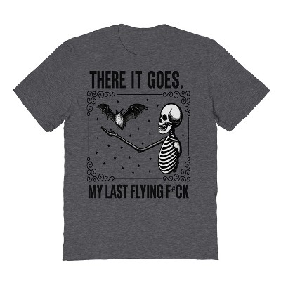 Rerun Island Men There It Goes My Last Flying Fck Short Sleeve Graphic Cotton T-Shirt