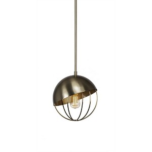 Toltec Lighting Neo 1 - Light Pendant in  New Aged Brass - 1 of 1