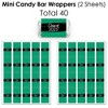Big Dot of Happiness 2025 Green Graduation Party Candy Favor Sticker Kit - 304 Pieces - 3 of 4