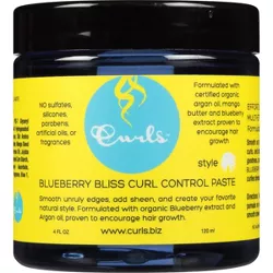 Curls Blueberry Bliss Curl Control Paste - 4 fl oz