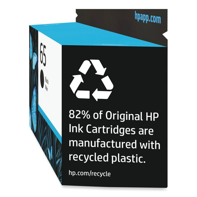 HP 65 Single Ink Cartridge - Black, 3 of 4