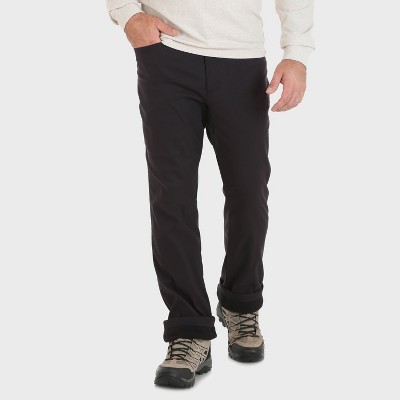 wrangler outdoor series fleece lined pants