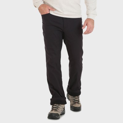 wrangler outdoor fleece lined pants