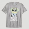 Seven Times Six Bluey Men's Cone of Shame Graphic Tee | Heather Grey Crew Neck T-Shirt Top Gray - 4 of 4