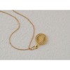 Anna-Kaci Gold Plated Crystal Rhinestone Mary Catholic Necklace Christian Jewelry for Women - 4 of 4