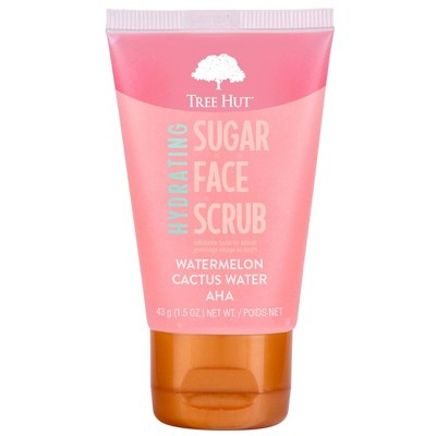 Tree Hut Watermelon Cactus Water Face Scrub - 1.5oz