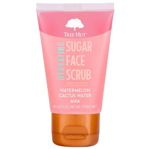 Tree Hut Watermelon Cactus Water Face Scrub - 1.5oz : Target