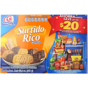 Gamesa Surtido Rico Cookie - Case of 12 - 15.43 oz - 1 of 1