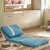 GDFStudio Martha Convertible Corduroy Floor Sleeper Chair with Adjustable Back - 2 of 4