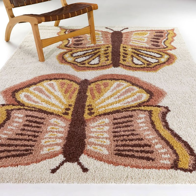 5'3"x7' Sofia Butterfly Kids' Rug - Balta Rugs, 1 of 5