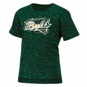 NCAA South Florida Bulls Girls' Crew Neck T-Shirt - 1 of 3