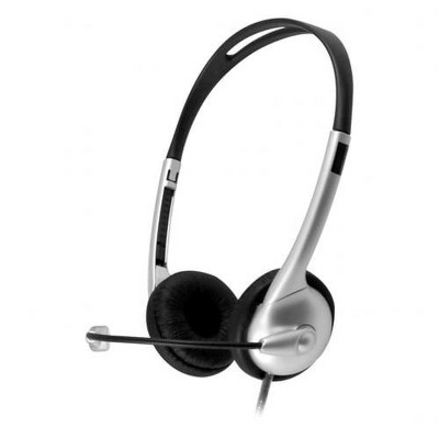 HamiltonBuhl MACH-1 Multimedia USB Stereo Headset - USB Connectivity - Omni-directional noise-cancelling Microphone - Soft leatherette ear cushions