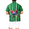 LA LEELA Men's Hawaiian Shirts Short Sleeve Button Down Shirt Mens Tropical Shirts Casual Vacation Party Shirts for Men Funny - 3 of 4