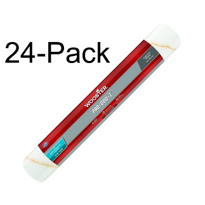 Wooster Genuine 24 pack of 18" Pro/Doo-Z 3/8" Nap Roller Cover RR642-18-24PK