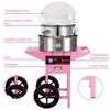 36" Commercial Cotton Candy Machine Electric Sugar Floss Maker with Cart & Cover 980W - 3 of 4