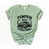 Simply Sage Market Pumpkin Spice Season Truck Distressed Short Sleeve Tee - 3 of 4
