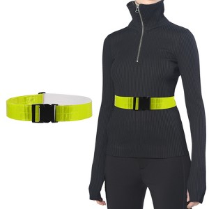 Unique Bargains Adjustable High Visibility Running Reflective Belt for Motorcycling Cycling - 1 of 4