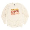 Simply Sage Market Pumpkin Spice Queen Garment Dyed Long Sleeve - 2 of 4