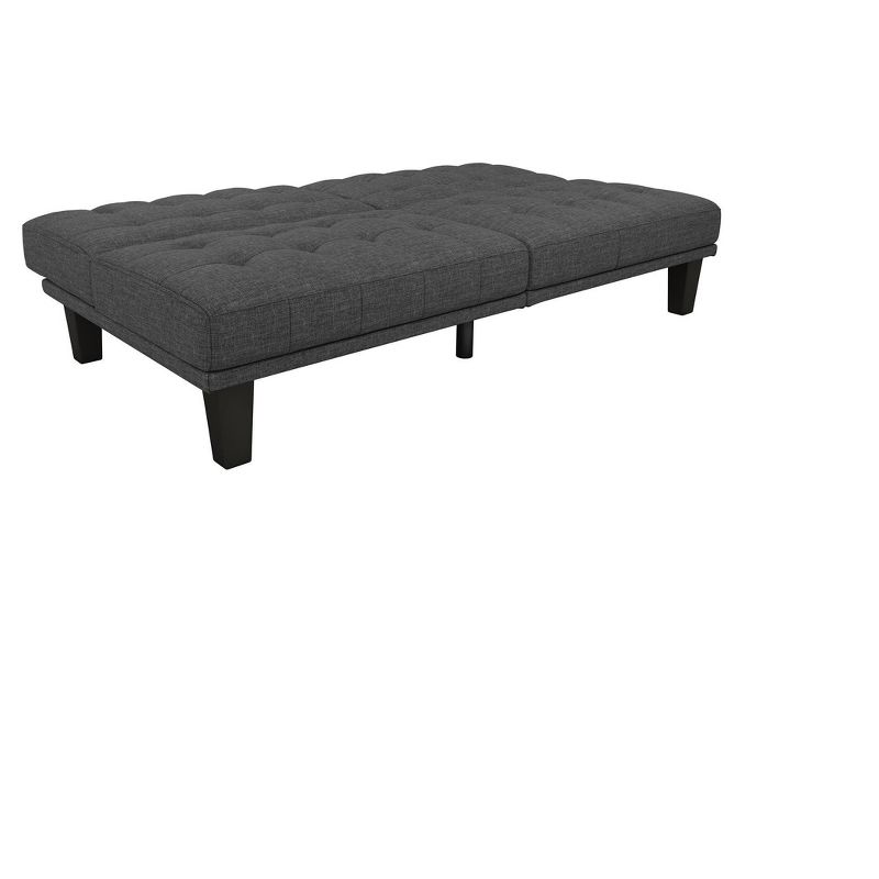 Dexter Futon Lounger Gray - Dorel Home Products, 5 of 17