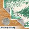 Christmas Rug Washable Area Rugs Non-Slip Throw Living Room Area Rug Soft Carpet Christmas Tree Print Decor Rugs for Entryway - 4 of 4
