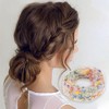 Unique Bargains Women's Fashion Elegant Plush Hair Ropes 5 Pcs - 2 of 3