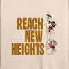 Women's - Disney - Reach New Heights Lightweight French Terry Wide Neck Long Sleeve Shirt - 2 of 4