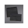 JAM Paper A9 Invitation Envelopes 5.75 x 8.75 Black Linen 900906807 - 4 of 4