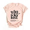 Simply Sage Market Wanderlust Definition Short Sleeve Tee - XS - Blush - 2 of 4