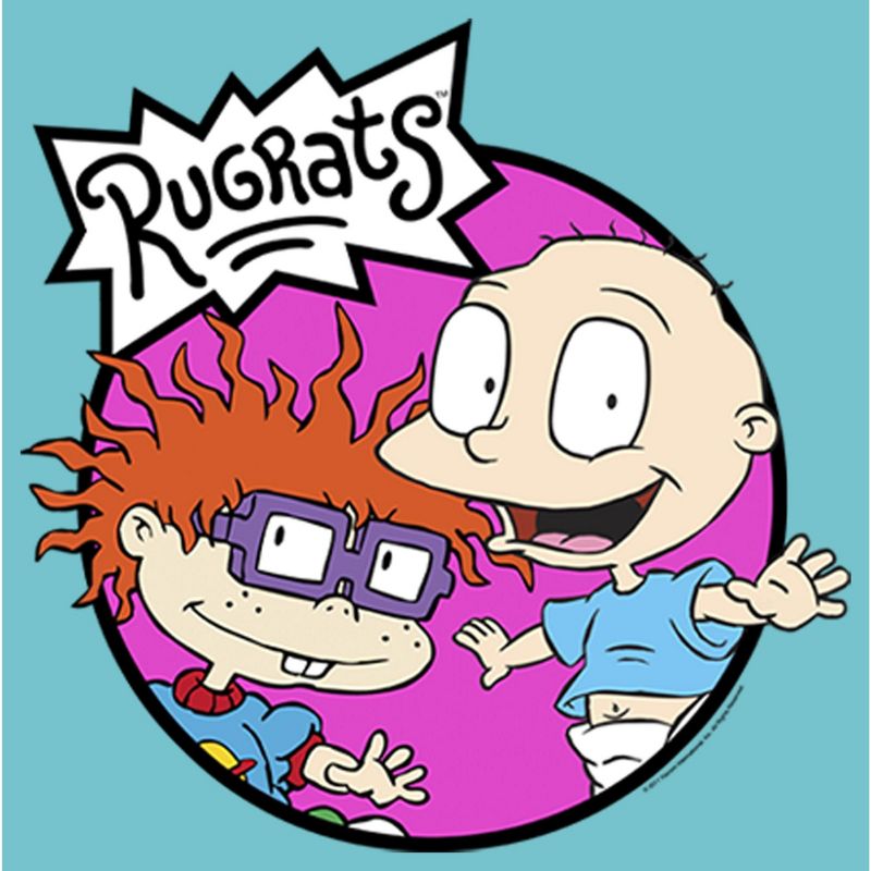 Girl's Rugrats Best Friends Chuckie & Tommy T-Shirt, 2 of 5