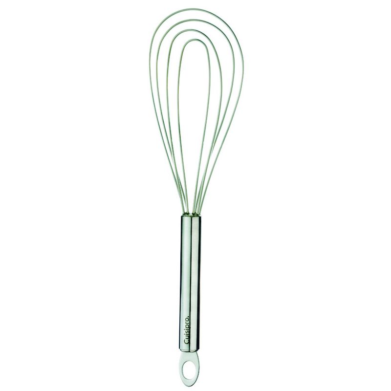 Cuisipro 8-Inch Silicone Flat Whisk, Frosted, 1 of 2