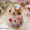 JDICTION 3-Tier Thick Silicone Mold - Cake Stand & Geode Resin Tray With Hardware Fittings For Epoxy Casting Cupcake Display - 4 of 4