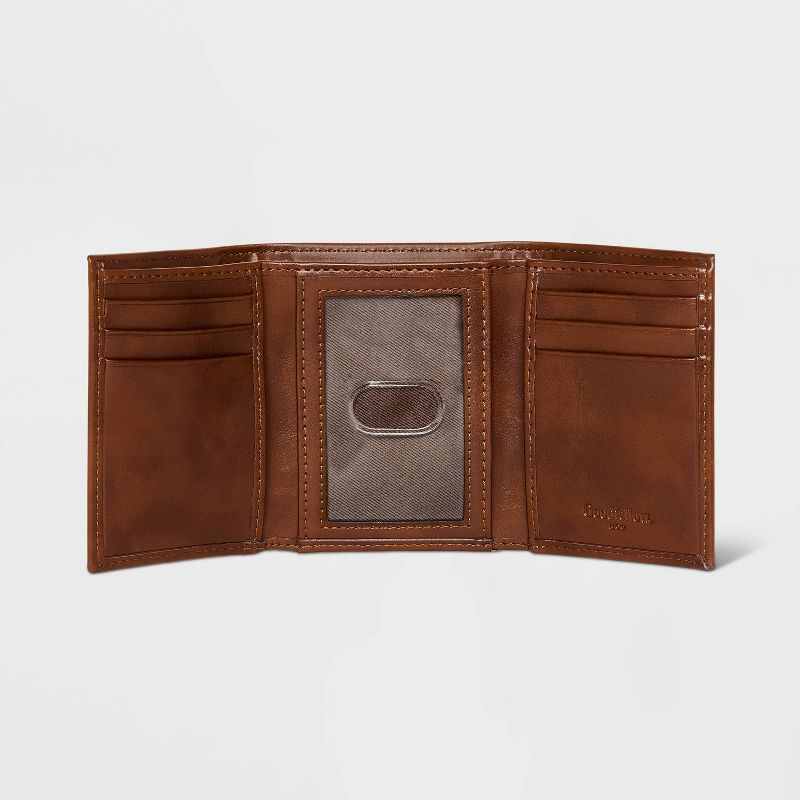 Men&#39;s RFID Trifold Wallet - Goodfellow &#38; Co&#8482; Brown, 5 of 7