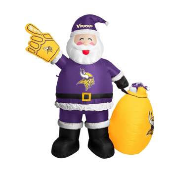 NFL Minnesota Vikings Inflatable Santa
