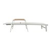 Outdoor Lounge Chairs with Adjustable Backrest and Mesh Seat, Chaise Lounge Chair for Patio or Poolside Comfort-Maison Boucle - 4 of 4
