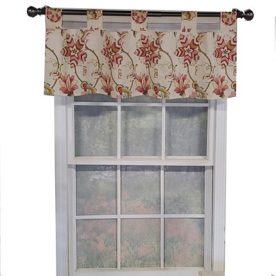 British Floral Regal Valance