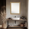 Amanti Art Carter Dark Gold Non-Beveled Wood Framed Bathroom Vanity Wall Mirror - 4 of 4