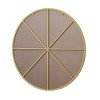 GlasFlength Decorative Wall Mirrors 41.73 Inch Bathroom Mirror Modern Wall Decor, Unique Style, for Entryway, Bedroom,Living Room, Washroom, Gold - 4 of 4