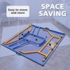 Racxily 8ft Foldable Ping Pong Table - Portable Indoor/Outdoor Tennis Table with Net, 2 Paddles & 3 Balls, Quick Assembly, Durable MDF Top - 3 of 4