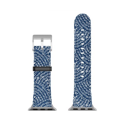 Camilla Foss Circles In Blue III Apple Watch Band - Society6