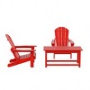 WestinTrends  3-Piece Outdoor Paio Adirondack Conversation Set - 3 of 4