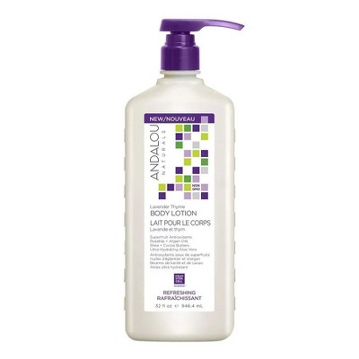 Refreshing Body Lotion Lavender Thyme by Andalou Naturals  -  32 oz Liquid