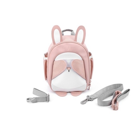 Pink Kitty Toddler Harness Backpack