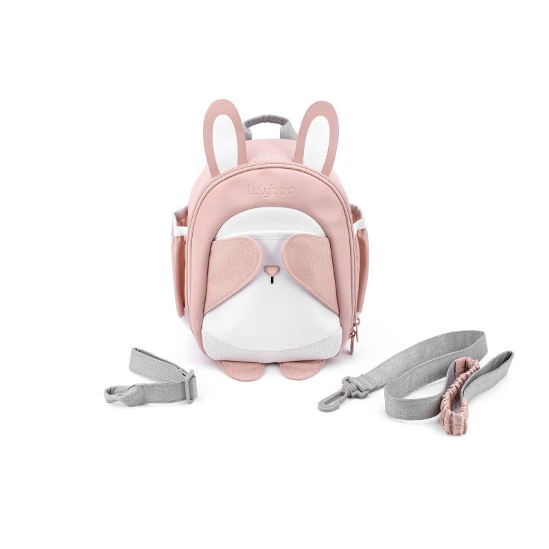Lulyboo Boo! Monkey Toddler Backpack with Security Harness, 1 of 14