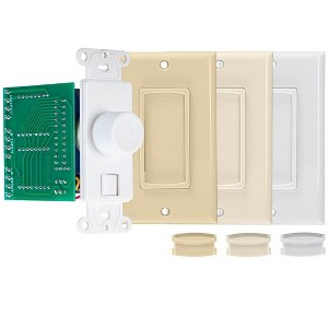 Monoprice 60-Watts Volume Control With A/B Switch, Connect Multiple Speaker Pairs to a Single Power Amplifier or Receiver - 1 of 4