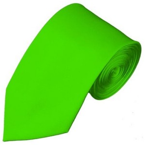 Men's Solid Color Slim 2.75 Inch Wide And 58 Inch Long Neckties - 1 of 4