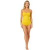 Women's Live In Color Twist Front Bandeaukini Swim Top - 4 of 4