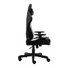 Gaming Chair with Reclining Backrest Adjustable Arms and PU Upholstery for Long Hour PC Setup -3irtyhousy - 3 of 4