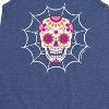 - Barbie - Dia Los Muertos Skull Graphic Sleeveless Aline Dress - 2 of 3