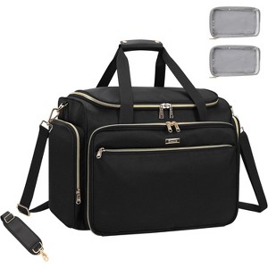 Professional Hairdressing Bag with 4 small bag, Toiletry Travel Bag, Cosmetics Beauty Hairdresser Bag with Shoulder Strap, Hair Makeup Salon - 1 of 4